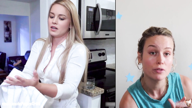Hot stepmom Brie Larson seduces daughters boyfriend | real fakes