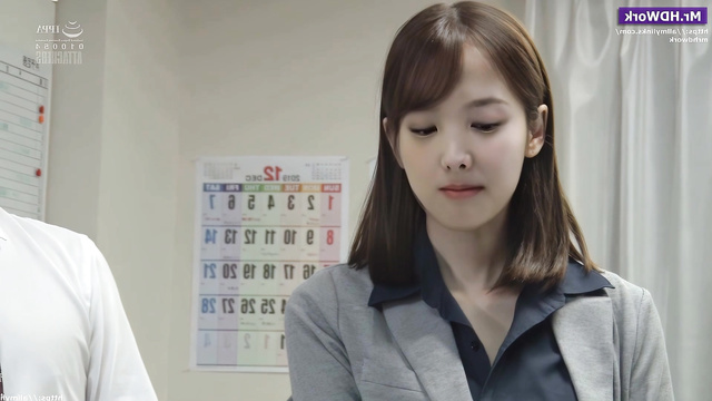 Hot secretary Nayeon (나연) got creampie in the office / TWICE 트와이스성인 [PREMIUM]