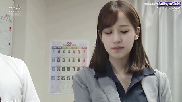 Old fart boss loves to fuck young subordinates, Mina TWICE (미나 포르노) ai