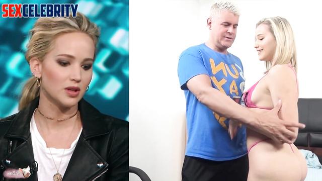Curvy blonde vs big dick - Jennifer Lawrence deepfake [PREMIUM]