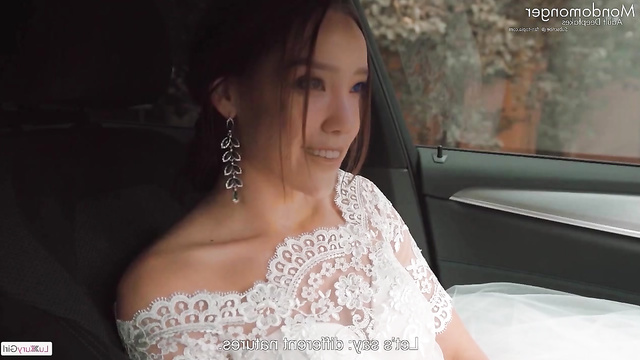 Dirty bride Taeyeon sucking cock before wedding / 태연 소녀시대 real fake [PREMIUM]