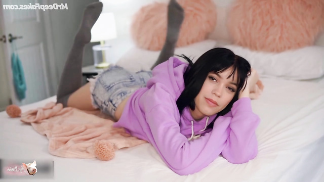 Fakes/ Sexy photoshoot ends up with a hot sex - Jenna Ortega