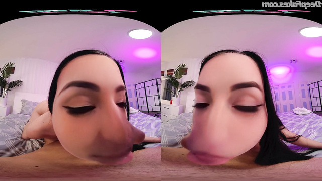 Gibi ASMR enjoys good cock riding - VR porn deepfake