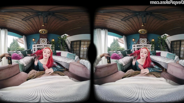 Amber Heard - vr doggystyle sex in the pool