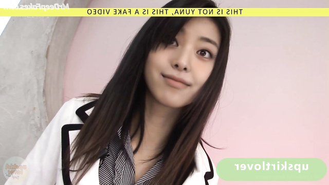 AI ITZY / Yuna is filmed as she pee on the floor 신유나 연예인 섹스