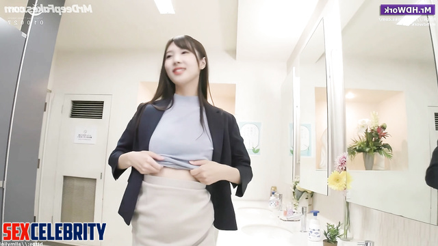 Im Na-yeon (임나연) gets pounded in the office toilet / TWICE 트와이스 인공 지능