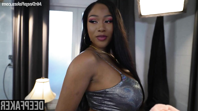 Megan Thee Stallion fat ass was punished by photographer ai porn