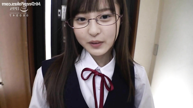 Naughty school girl Endo Sakura フェイクポルノ 遠藤さくら 乃木坂46 fakeapp porn
