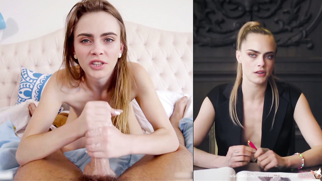 Cara Delevingne takes a punishment from stepdaddy // real fakes [PREMIUM]