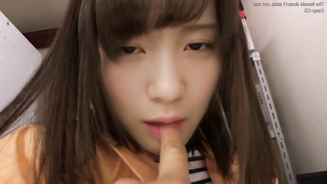 Security fucked her hard after stealing / 배유빈 오마이걸 Binnie pov face swap