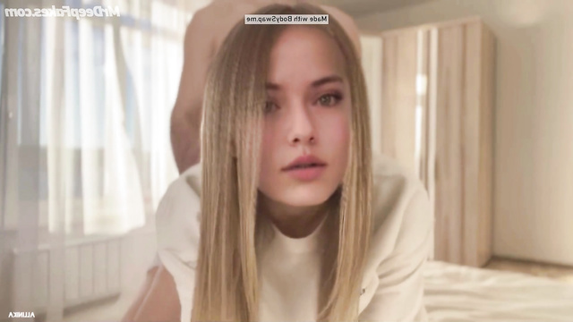 Hot booty of Kristina Pimenova is perfect for fuck in doggy fake porn