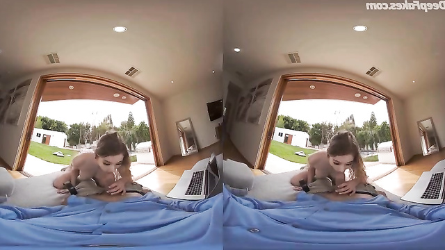 TWICE (트와이스) / Hot VR scene with busty teen Sana 사나 가짜 연예인 포르노