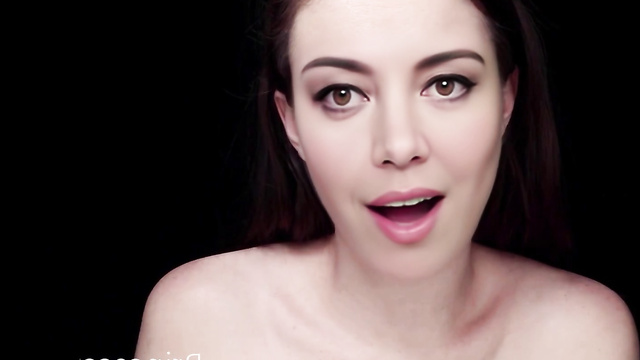 I will talk dirty while you stroke your cock - deepfake Aubrey Plaza