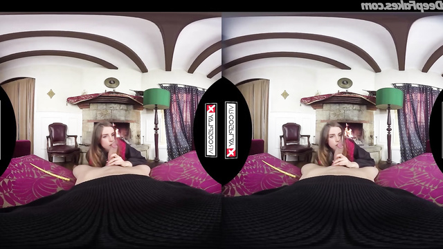 Vr porn with Emma Watson having celebrity sex in pretty stockings