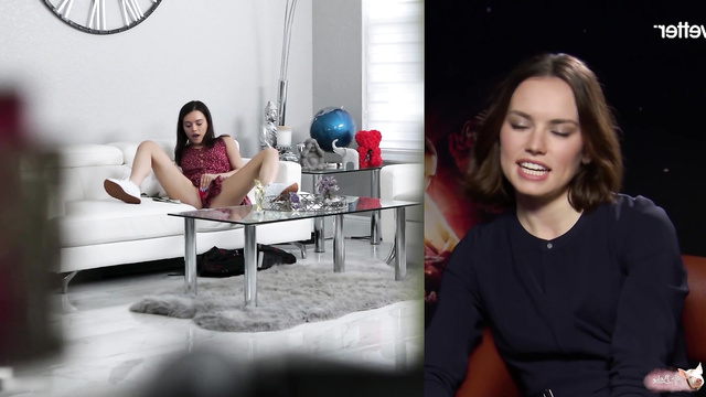 Daisy Ridley - meeting my new stepbrother / fake porn