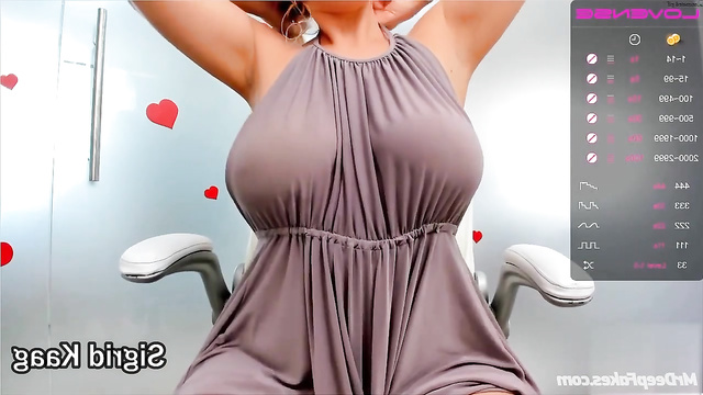 Beauty housewife with big tits masturbation - Sigrid Kaag AI webcam