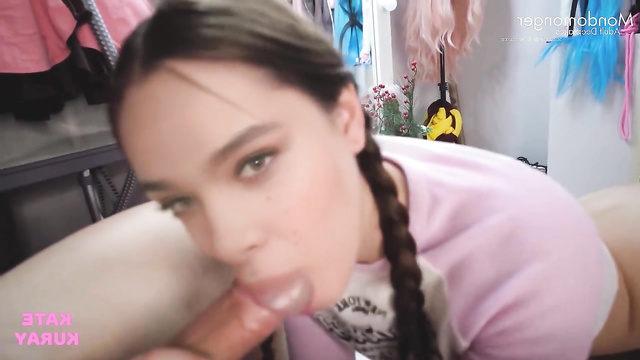 (Fakes) Hailee Steinfeld - blowjob is the best exercise for mouth
