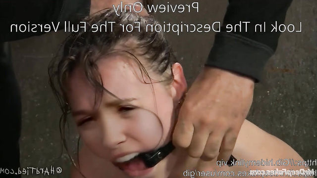 Fake Elizabeth Olsen participates in a bdsm game where she gets tied up