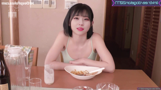 Kitchen fuck with horny schoolgirl after korean dinner - Winter (윈터 에스파)