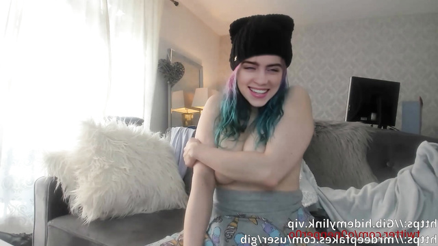 That cock fits my pussy very well - fake Billie Eilish