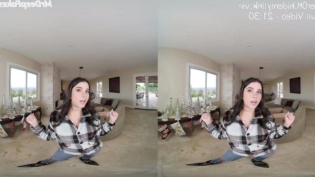 Homemade VR porn of young slut Charli D'Amelio