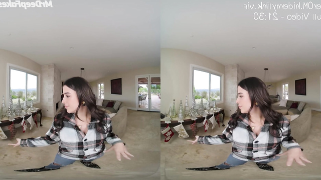 Homemade VR porn of young slut Charli D'Amelio