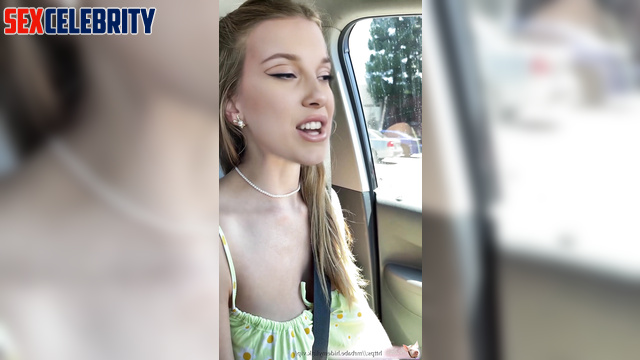 Busty beauty Millie Bobby Brown picked up on the street for fucking ai