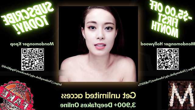 TWICE (트와이스) / Amazing POV blowjob from sexy teen Jihyo 박지효 가짜 포르노
