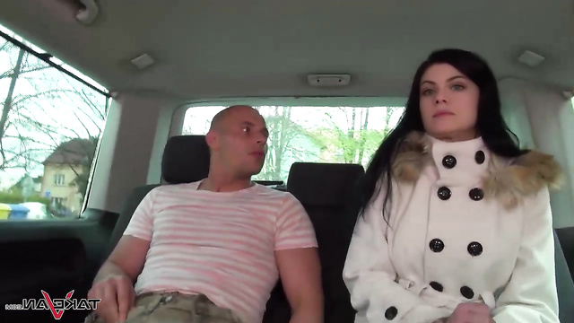 Face swap - Alexandra Daddario picked up & fucked in a van