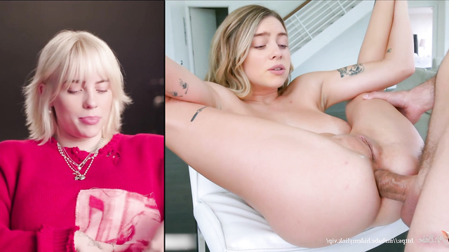 Billie Eilish gets her perfect ass pounded & creampied [fake porn]