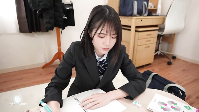 Chinese schoolgirl fucks instead of studying, Ju Jingyi SNH48 (鞠婧祎 色情)