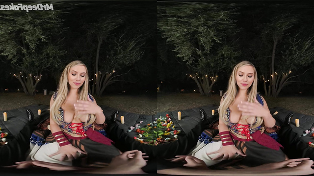 Stunning busty blonde Scarlett Johansson fucked in VR (A.I. porn)