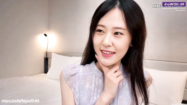 Fake Krystal Jung wants to excite you with her panties (케이팝 아이돌 정수정)