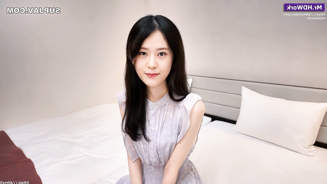 Creampied on her first porn casting - Krystal Jung 정수정 연예인 섹스