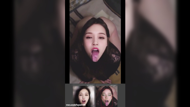 Fake Mina, her working mouth wants to cum [미나 트와이스]