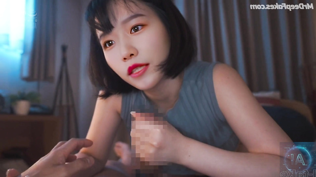Skinny babe Yuri (조유리 아이즈원) loves cock her mature lover - ai scenes