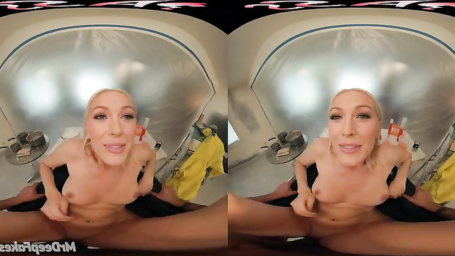 VR deepfake porn - Blake Lively fucked and creampied
