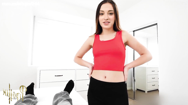 Brother stuck his dick into his sister Emma Dumont juicy ass, fakeapp