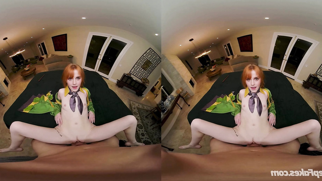 Pov porn with red-haired beauty Emma Watson - face swap