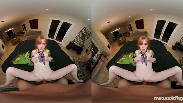 Pov porn with red-haired beauty Emma Watson - face swap