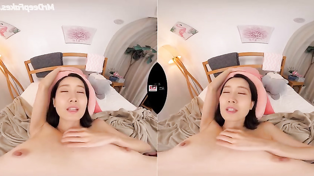 SNSD (소녀시대) / Hairy pussy fucked in VR - Yoona 윤아 열정적 섹스