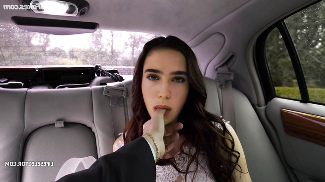 Slutty ai bride Jennifer Connelly cheats on her in a limousine
