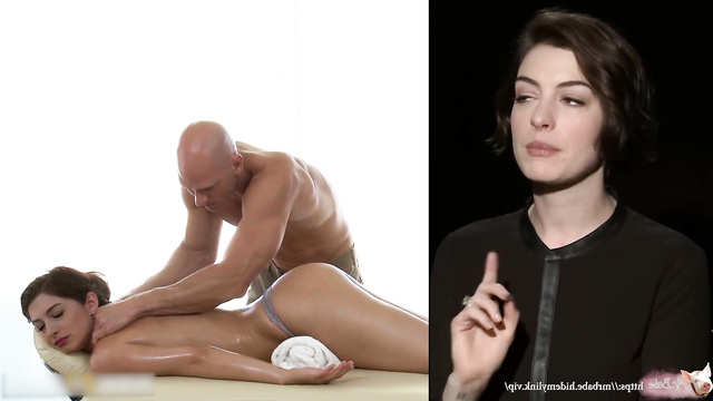 Busty beauty fucked by bald guy - Anne Hathaway celebrity sex