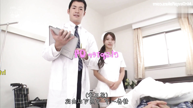Slutty nurse Liu Shishi shows off her panties, fakeapp (刘诗诗 人工智能)