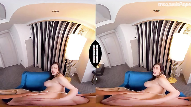 Naughty mature begging to be fucked - VR fake Billie Eilish