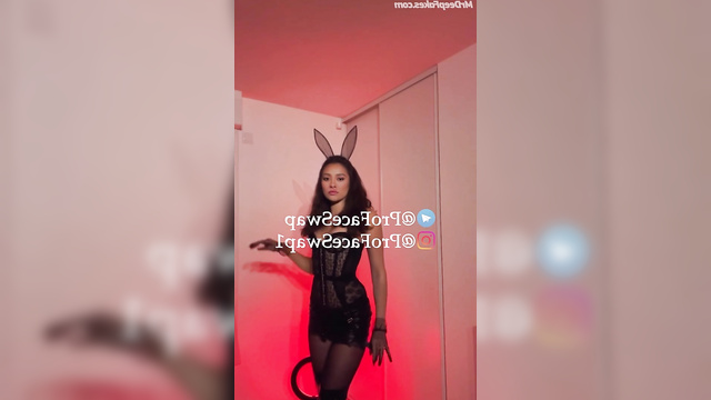 Adult Shay Mitchell will shed her lecherous bunny costume