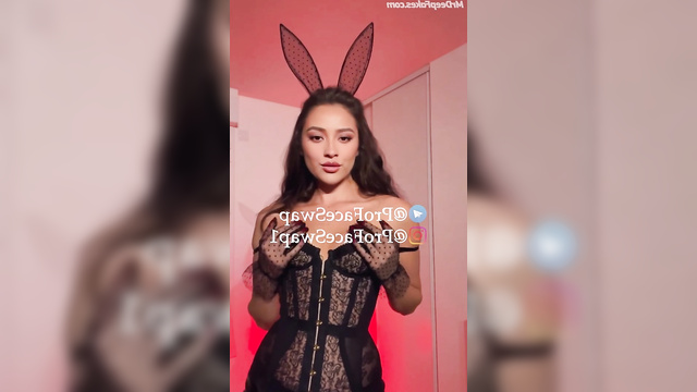 Adult Shay Mitchell will shed her lecherous bunny costume