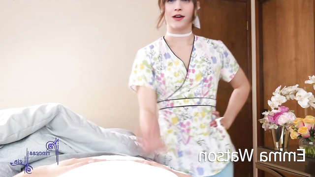 Taylor Swift, Emma Watson, Jenny Nicholson - jerking off patient - ai