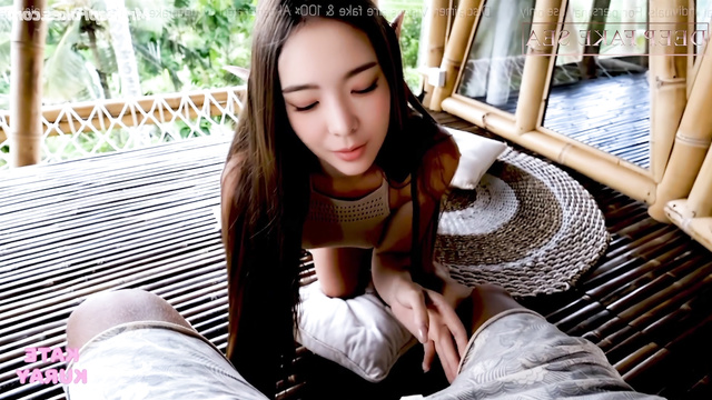 Unearthly elf beauty Lia ITZY will give you a blowjob (케이팝 아이돌 리아)