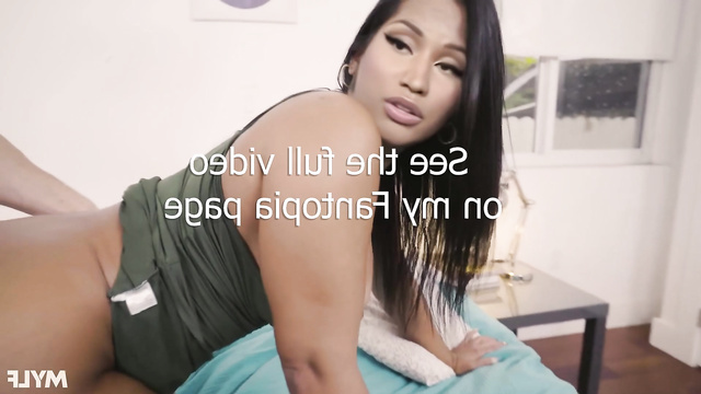 Busty stepmom Nicki Minaj craving for a cock / A.I. fakes
